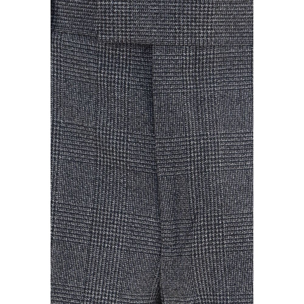 Men’s Lardini Gray Polyester Dress Pants