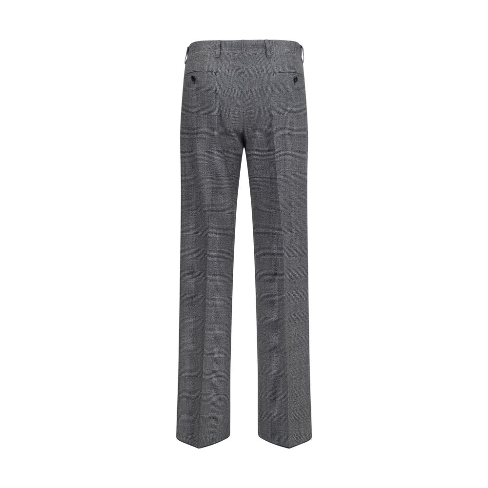 Men’s Lardini Gray Polyester Dress Pants