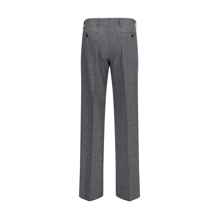 Men’s Lardini Gray Polyester Dress Pants