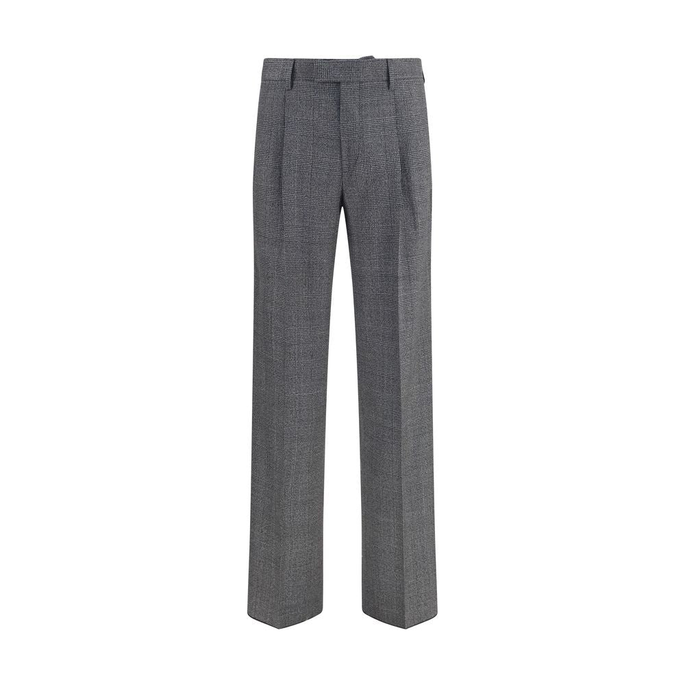 Men’s Lardini Gray Polyester Dress Pants