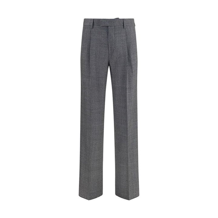 Men’s Lardini Gray Polyester Dress Pants