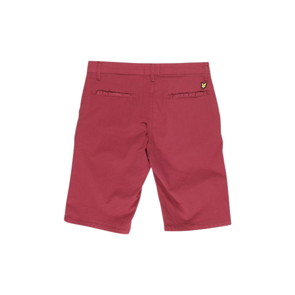 Men’s Lyle & Scott Bordeaux Cotton Bermuda Shorts