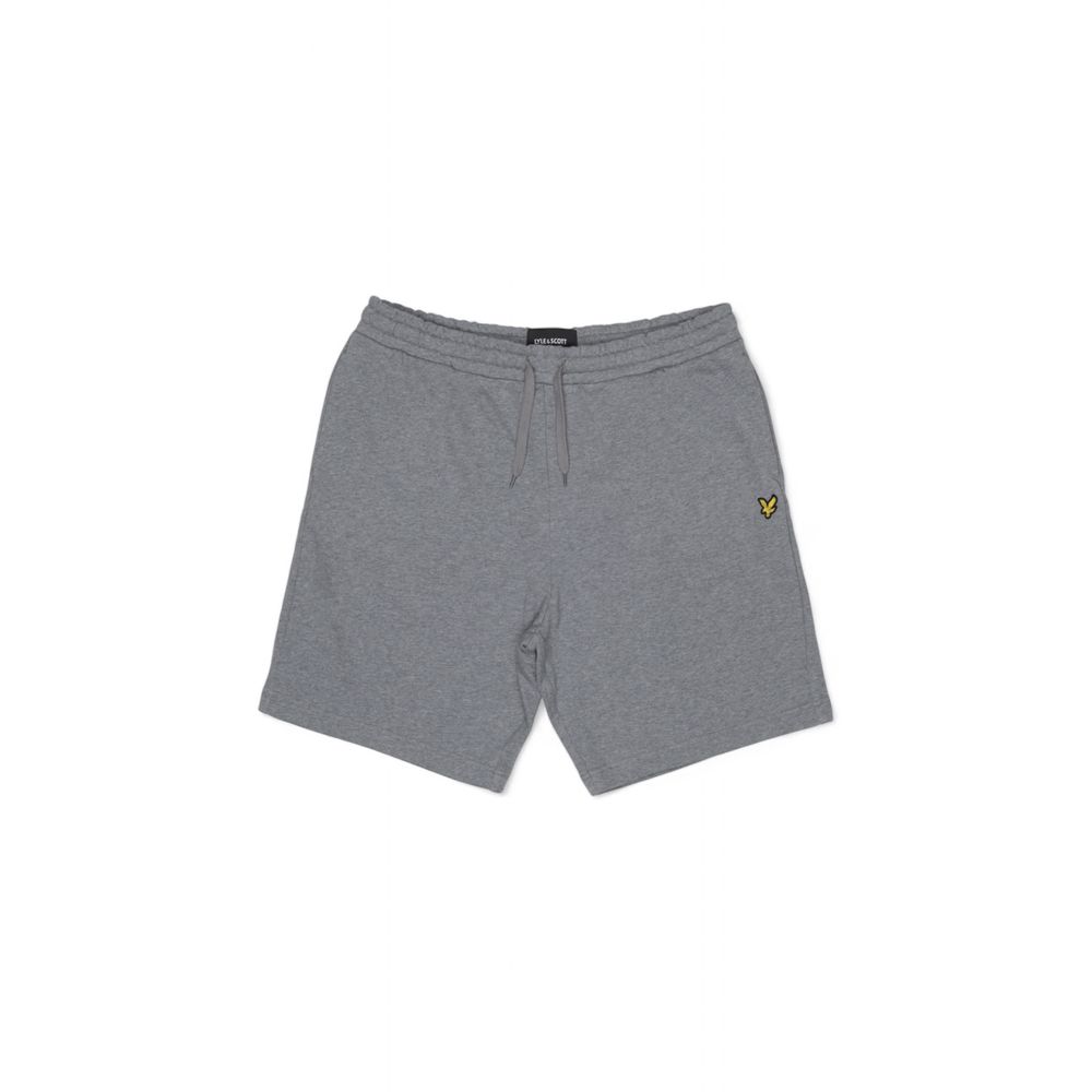 Men’s Lyle &amp; Scott Gray Cotton Bermuda Shorts