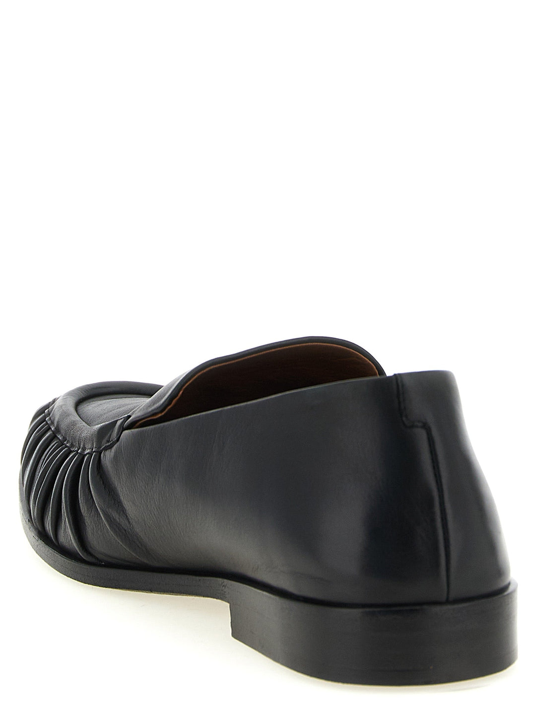 Men’s Marsell Black Calfskin Slip-on Loafers