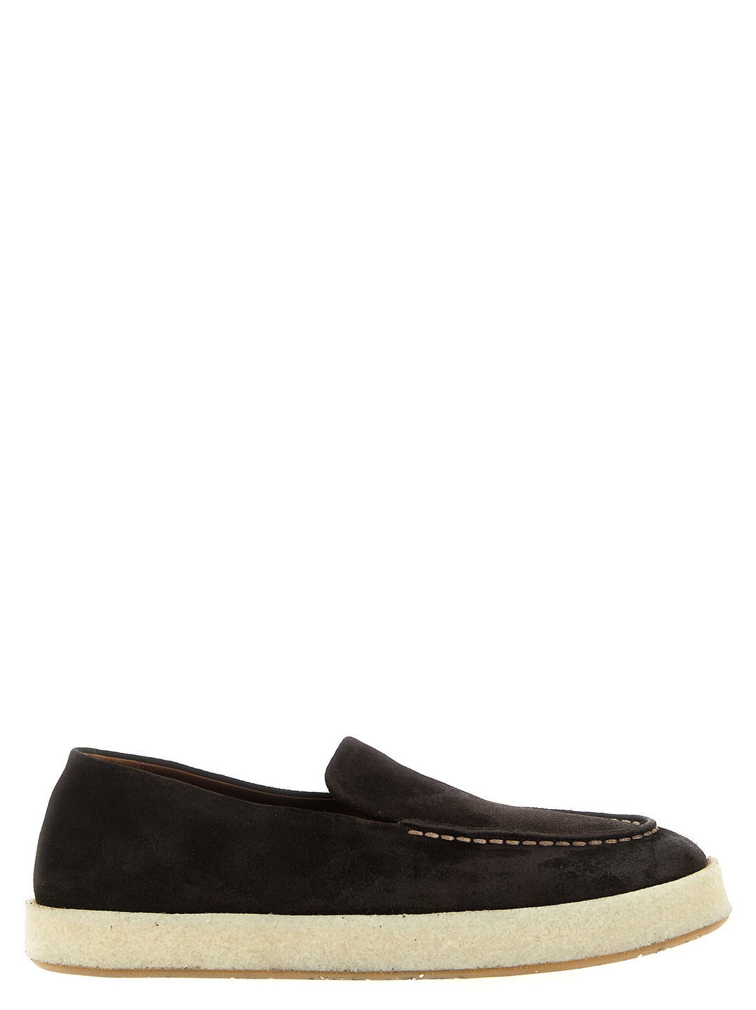 Men’s Marsell Brown Leather Slip-on Loafers