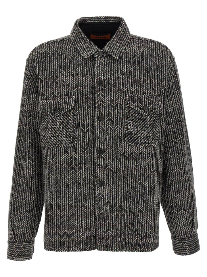 Missoni Gray Wool Blouse