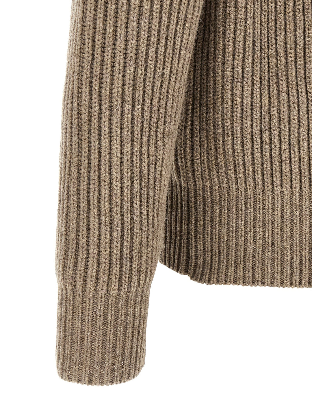 Men’s Mm6 Maison Margiela Beige Wool Full-length Jacket