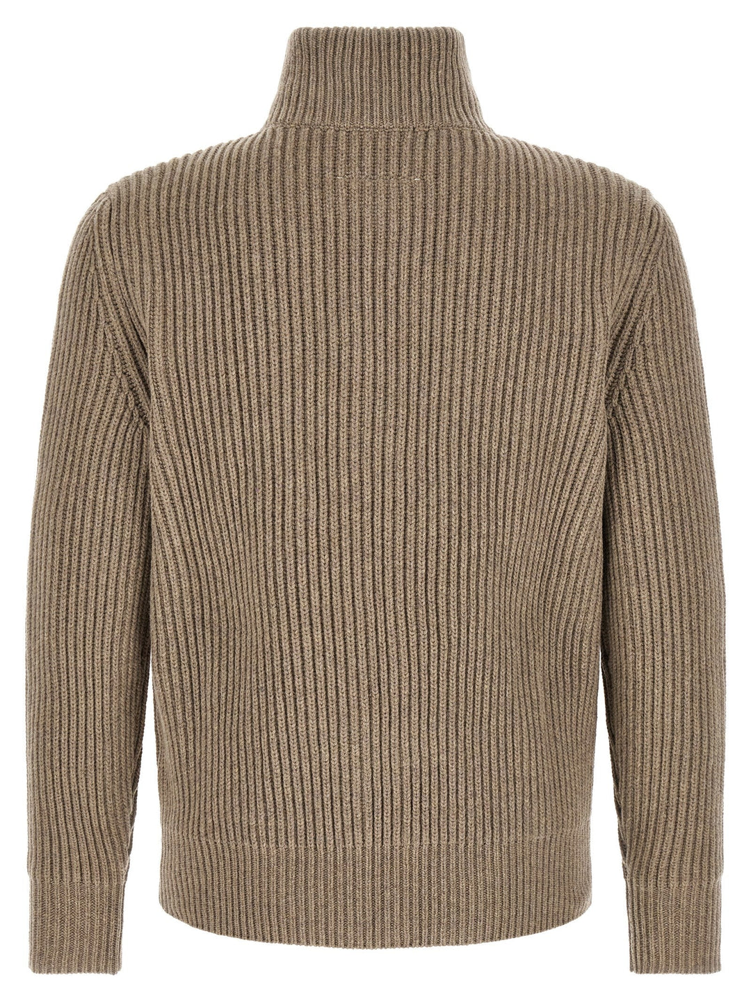 Men’s Mm6 Maison Margiela Beige Wool Full-length Jacket