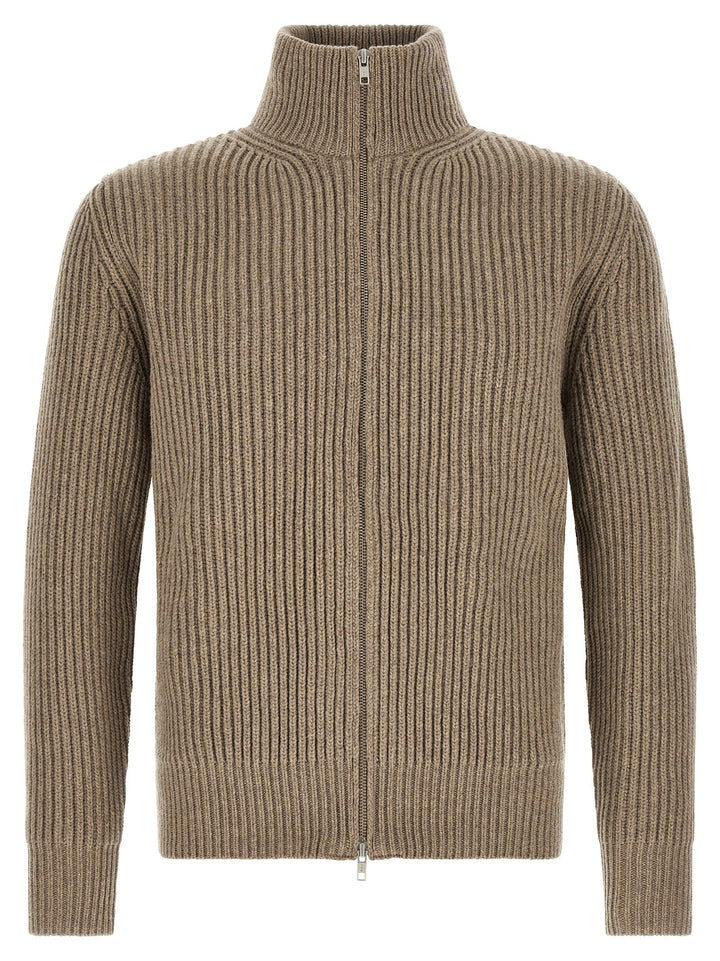 Men’s Mm6 Maison Margiela Beige Wool Full-length Jacket