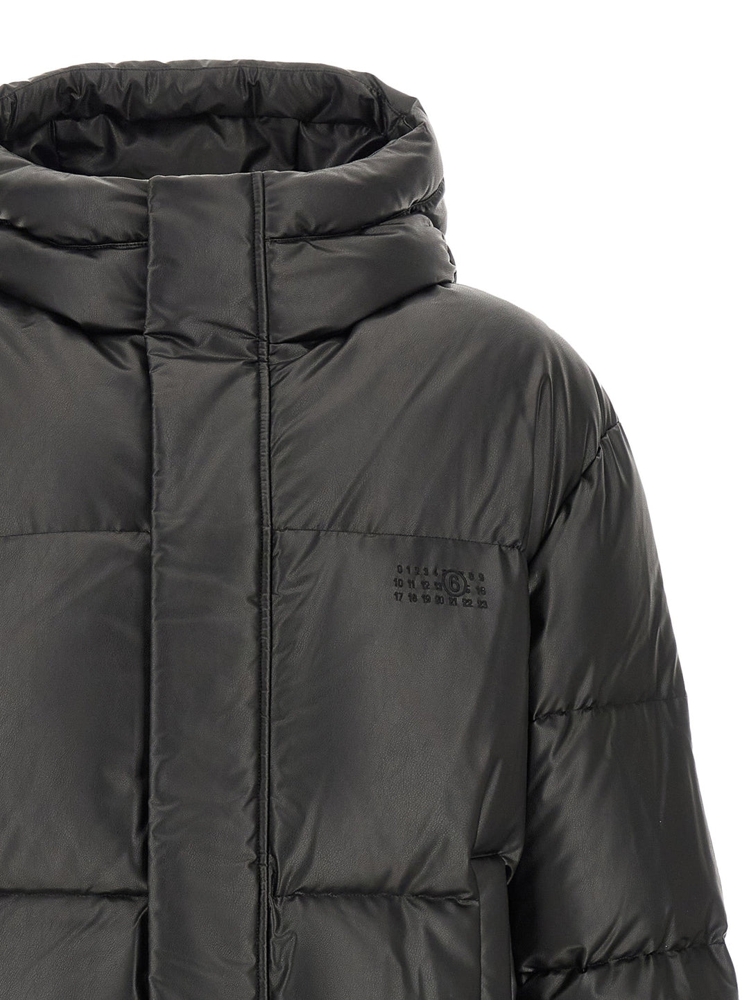 Men’s Mm6 Maison Margiela Black Polyester Full-length Jacket