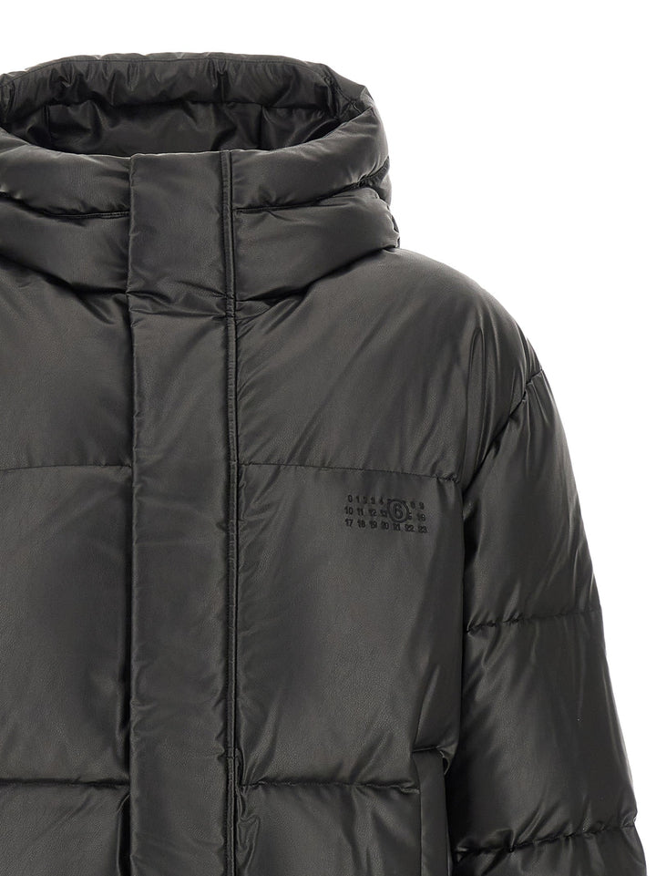 Men’s Mm6 Maison Margiela Black Polyester Full-length Jacket