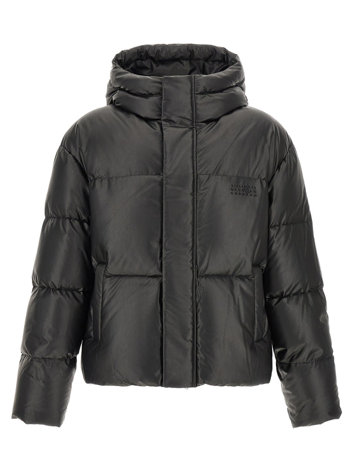 Men’s Mm6 Maison Margiela Black Polyester Full-length Jacket