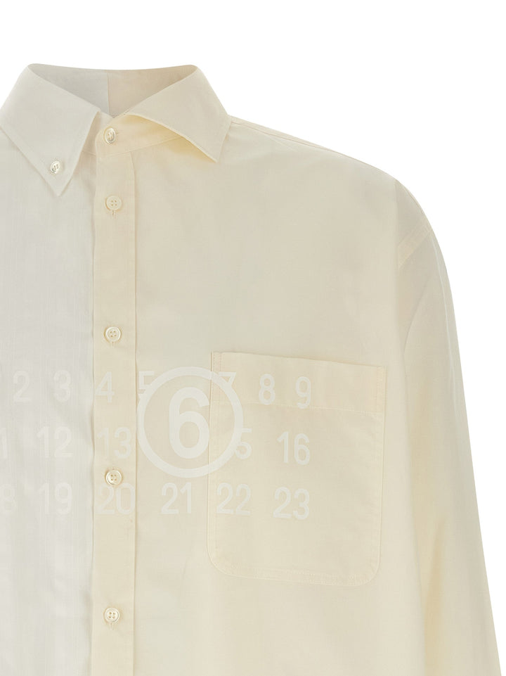 Mm6 Maison Margiela Multicolor Cotton Blouse