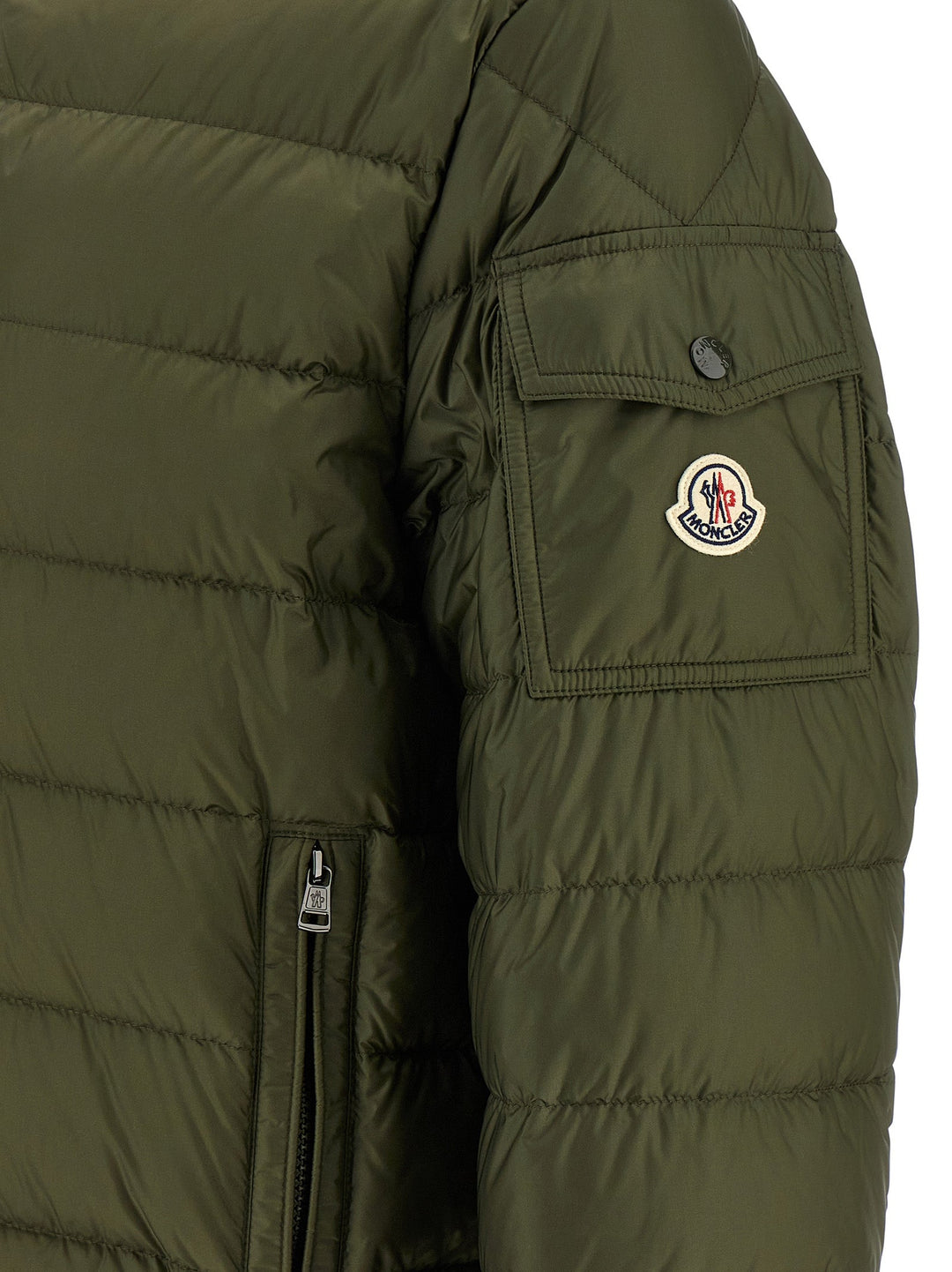 Men’s Moncler Bicolor Polyamide Full-length Jacket
