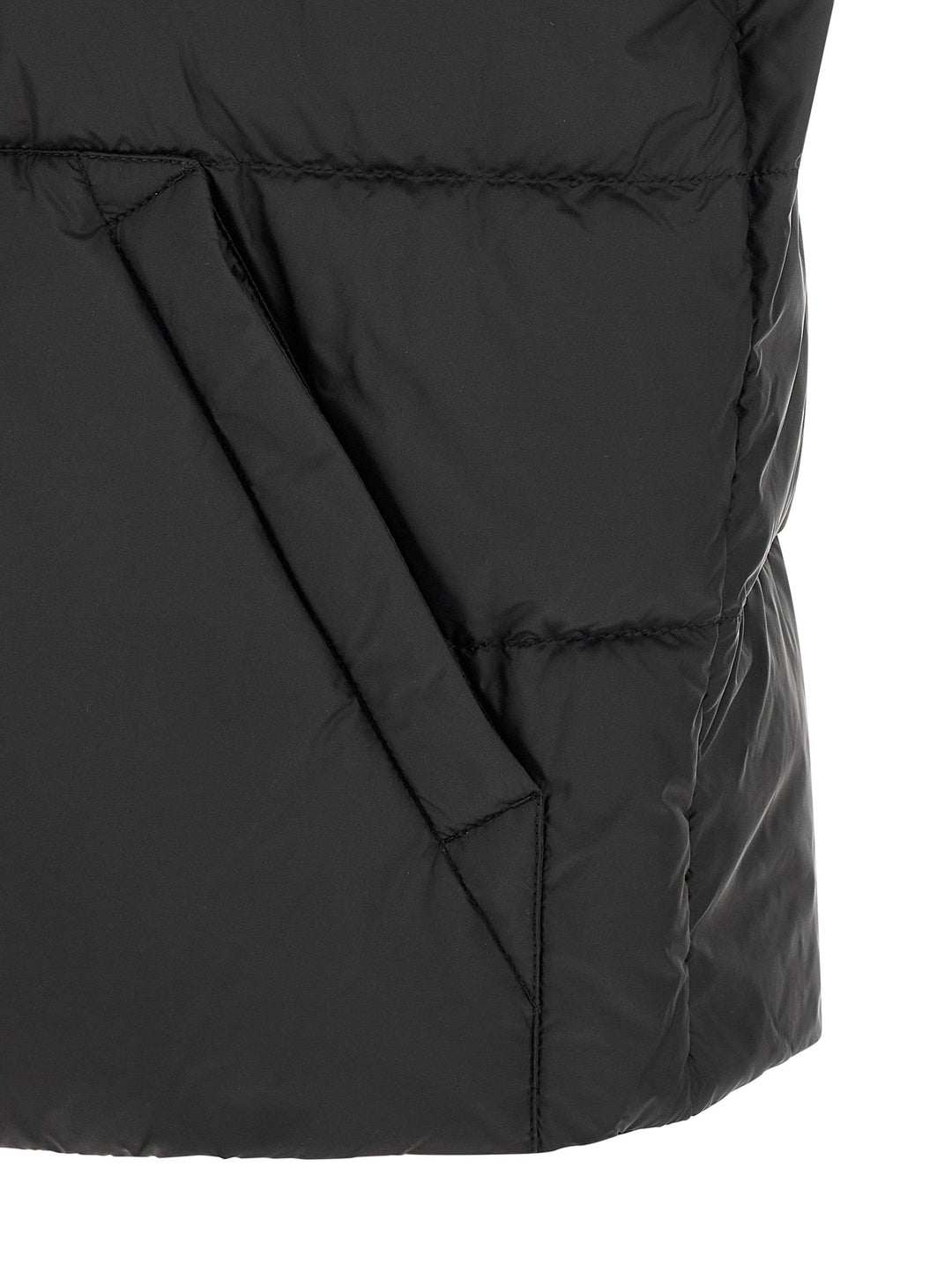 Men’s Moncler Black Polyamide Sleeveless Jacket