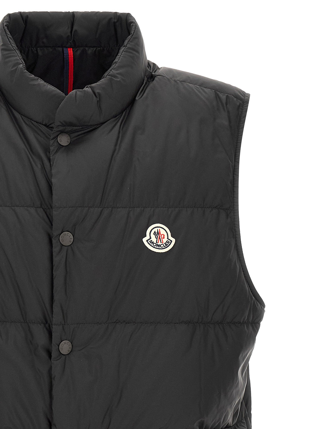 Men’s Moncler Black Polyamide Sleeveless Jacket
