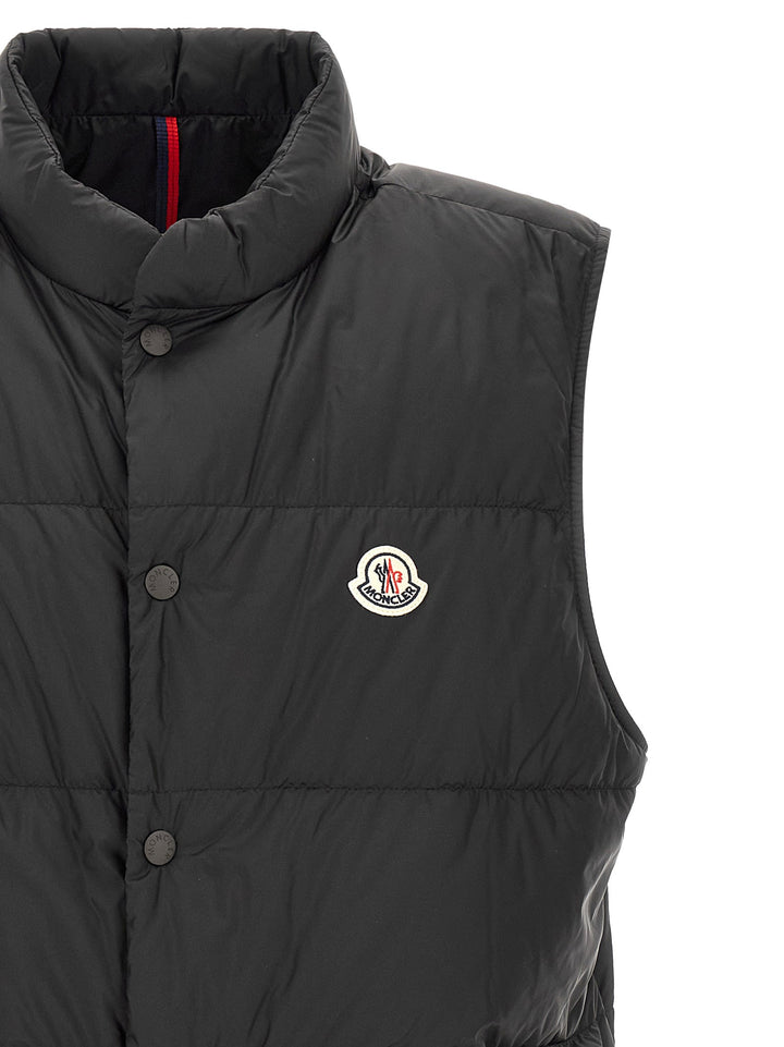 Men’s Moncler Black Polyamide Sleeveless Jacket