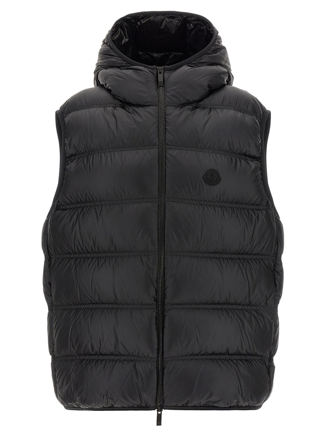 Men’s Moncler Black Polyamide Sleeveless Jacket