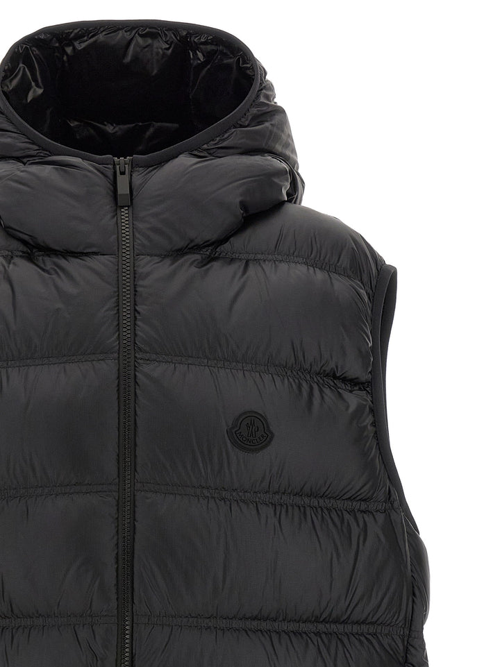 Men’s Moncler Black Polyamide Sleeveless Jacket