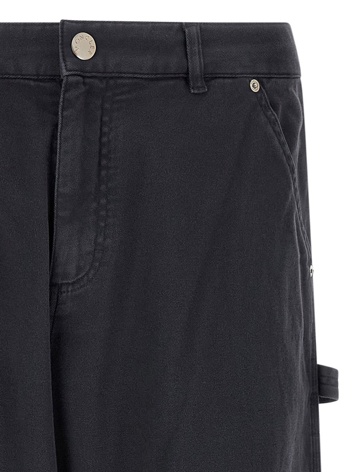 Men’s Moncler Blue Cotton Cargo Pants