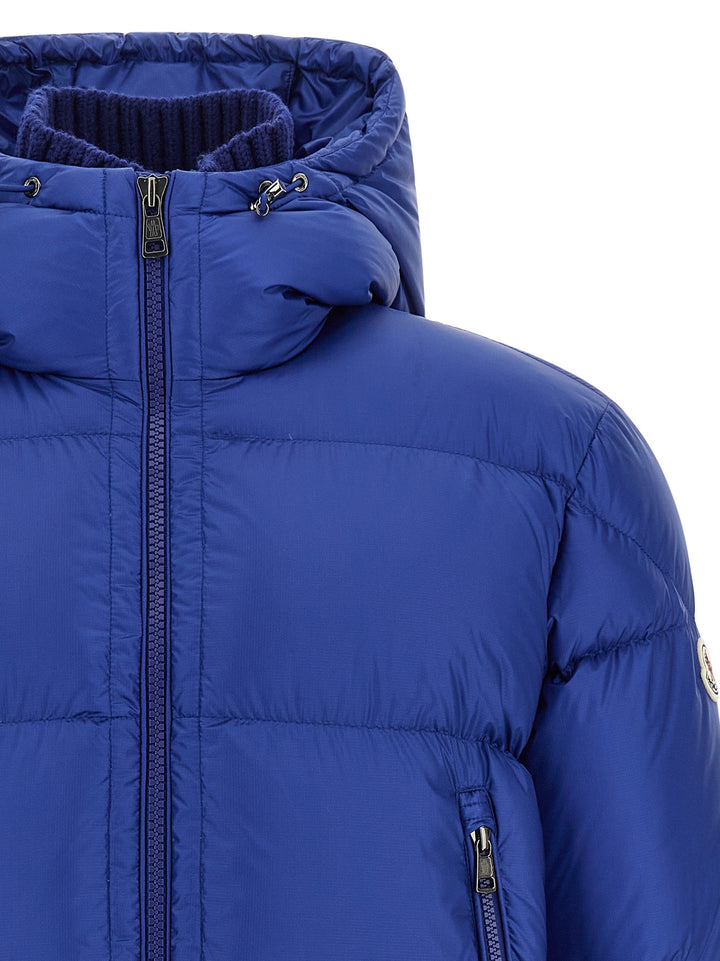 Men’s Moncler Blue Polyamide Full-length Jacket
