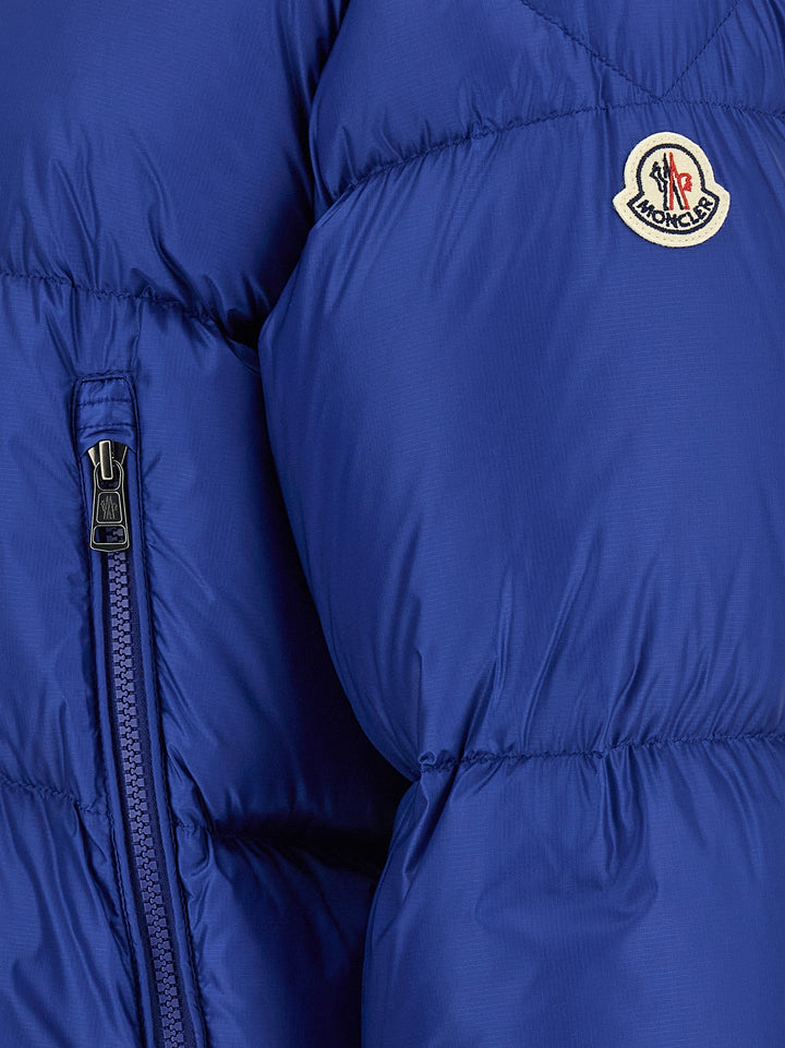 Men’s Moncler Blue Polyamide Full-length Jacket