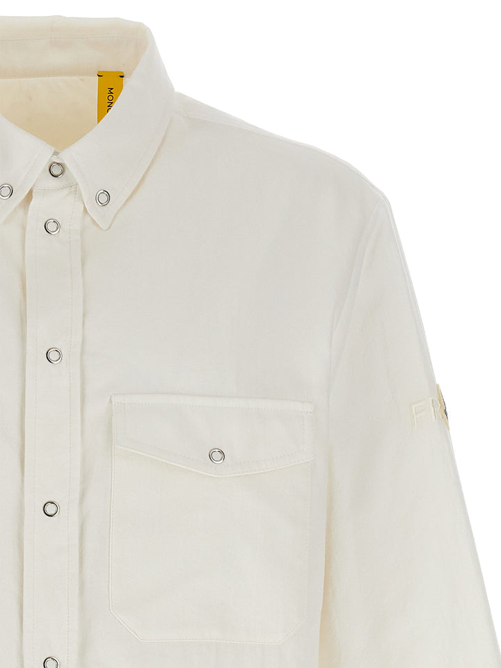 Moncler Genius White Polyamide Blouse