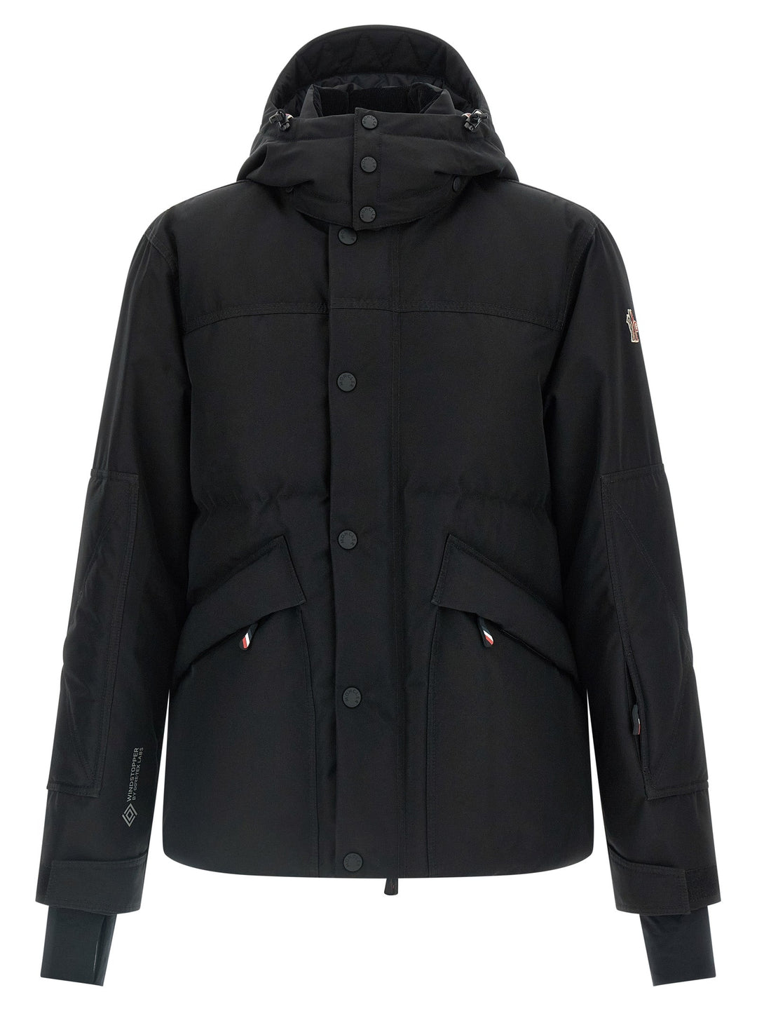 Men’s Moncler Grenoble Black Polyester Shell Jacket
