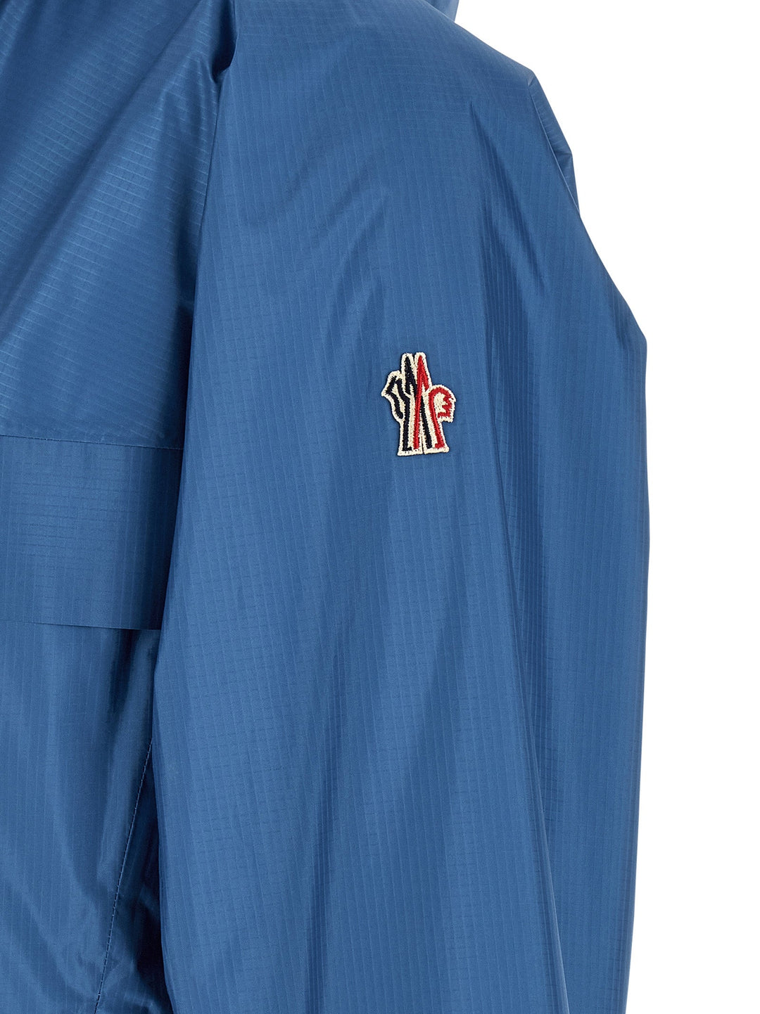 Men’s Moncler Grenoble Blue Polyamide Shell Jacket
