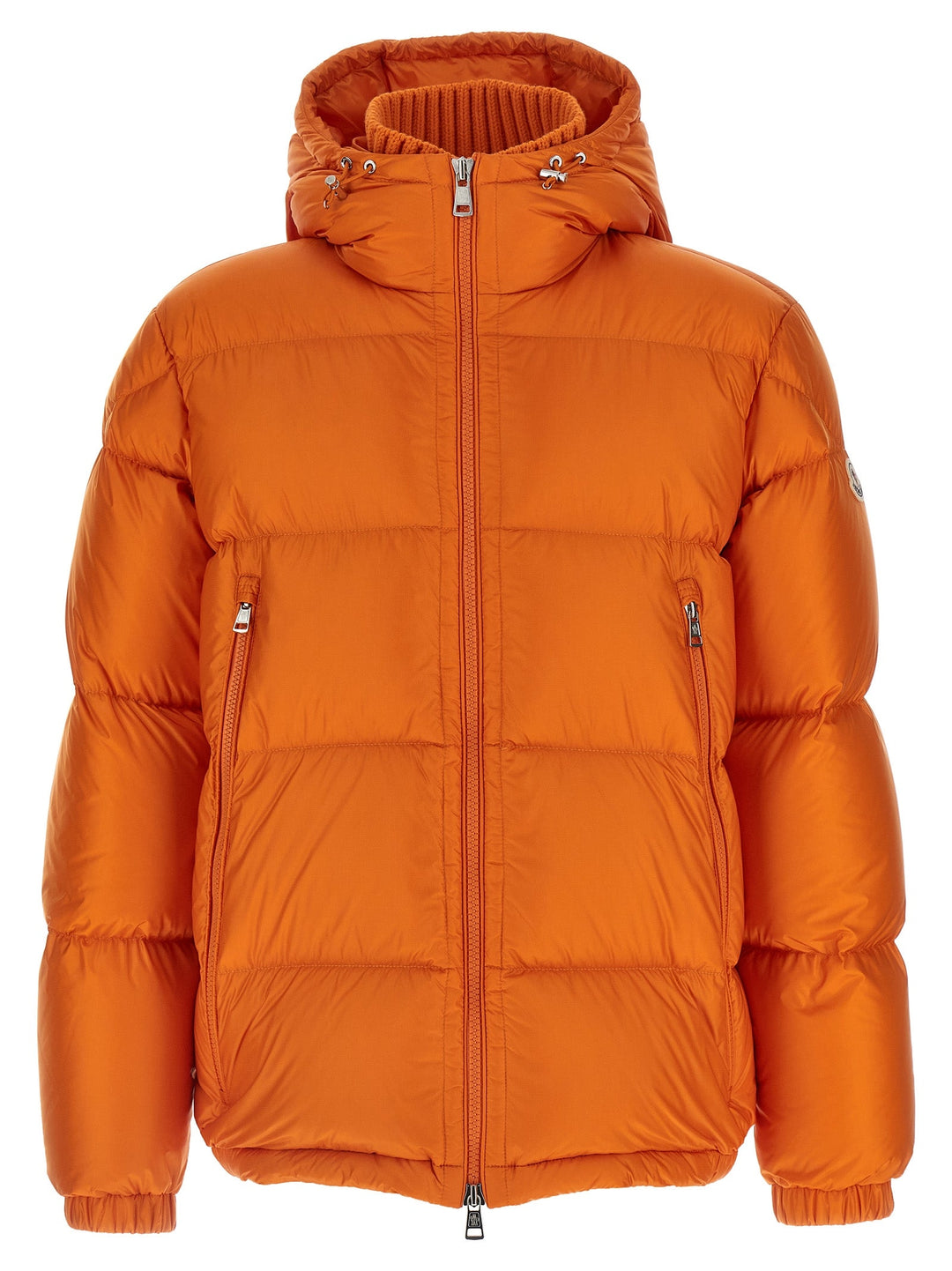 Men’s Moncler Orange Polyamide Full-length Jacket