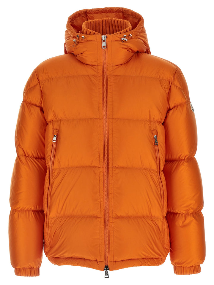 Men’s Moncler Orange Polyamide Full-length Jacket