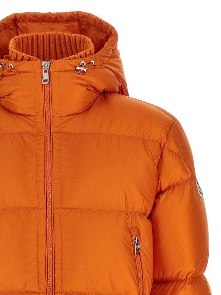 Men’s Moncler Orange Polyamide Full-length Jacket