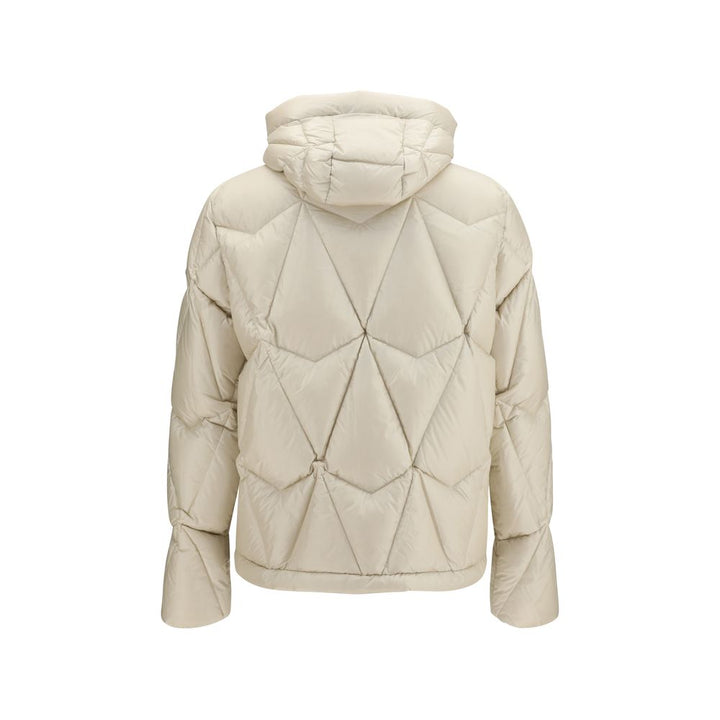 Men’s Moose Knuckles Beige Nylon Full-length Jacket