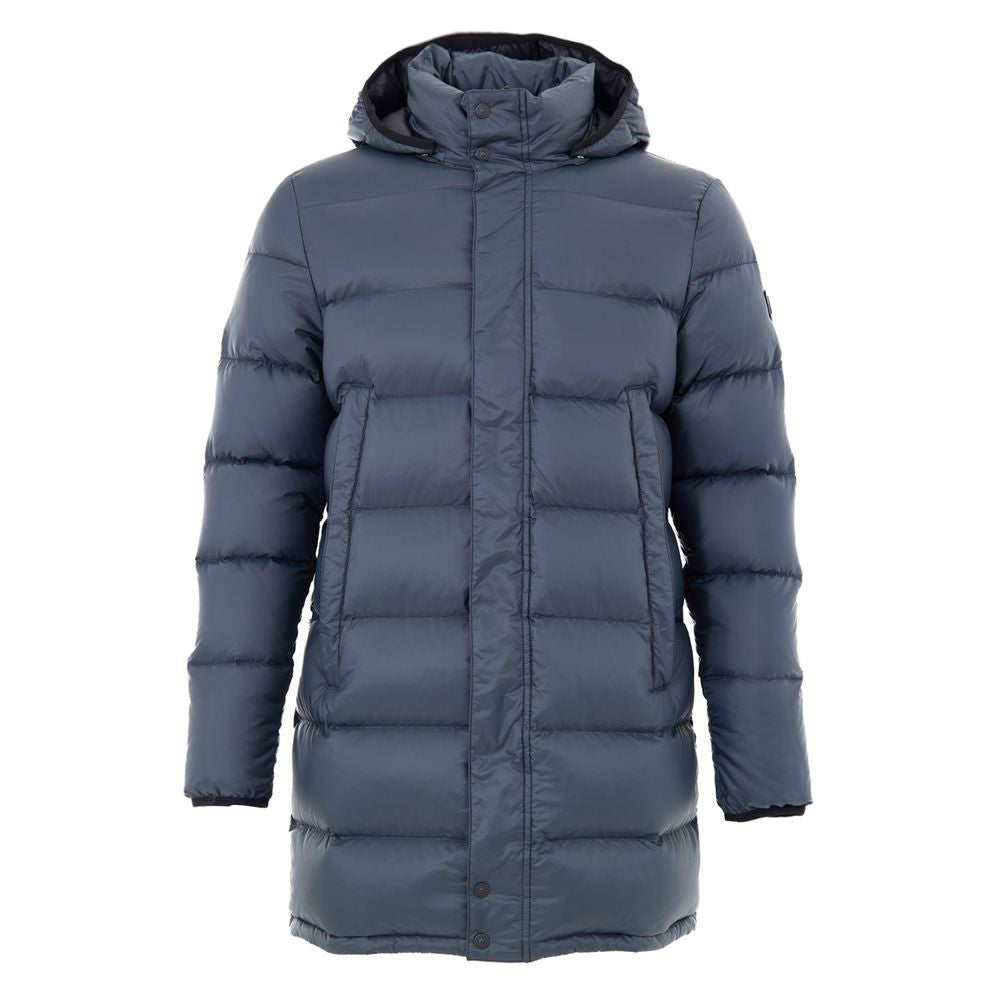 Men’s Moose Knuckles Gray Nylon Coat