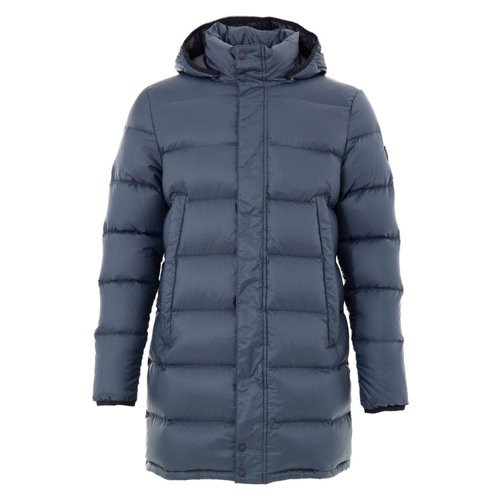 Men’s Moose Knuckles Gray Nylon Coat