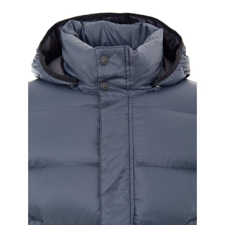 Men’s Moose Knuckles Gray Nylon Coat