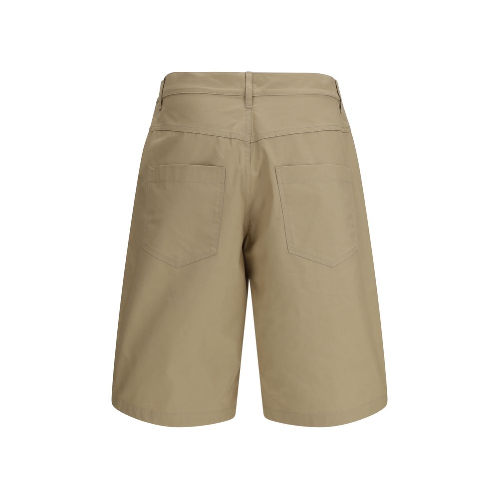 Men’s Moschino Beige Cotton Bermuda Shorts