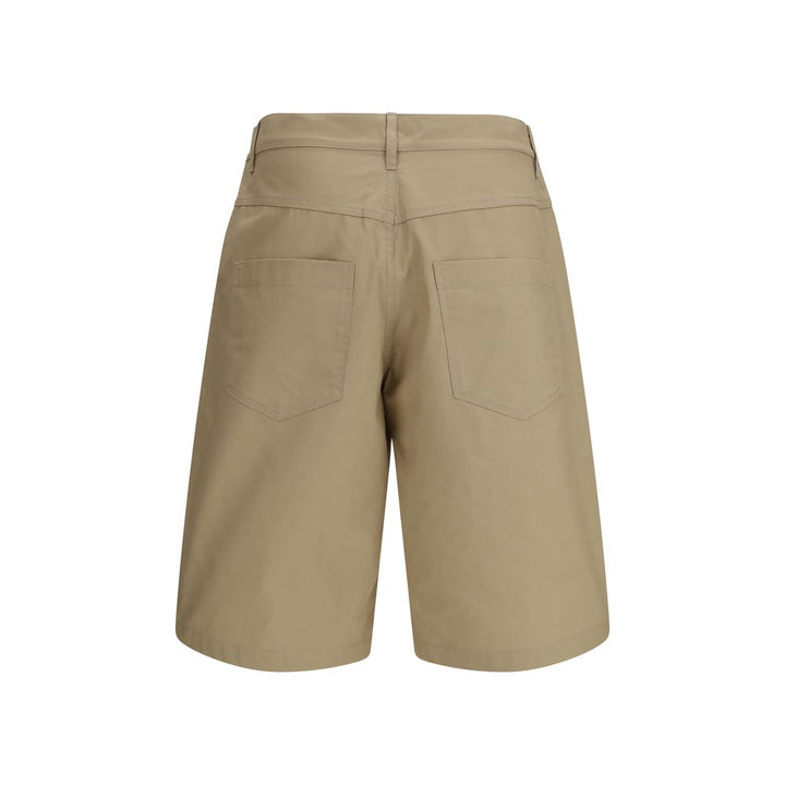 Men’s Moschino Beige Cotton Bermuda Shorts