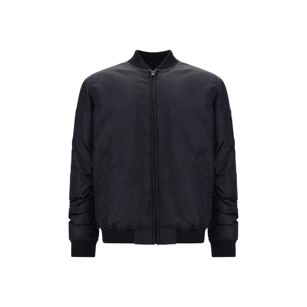 Men’s Moschino Black Polyamide Bomber