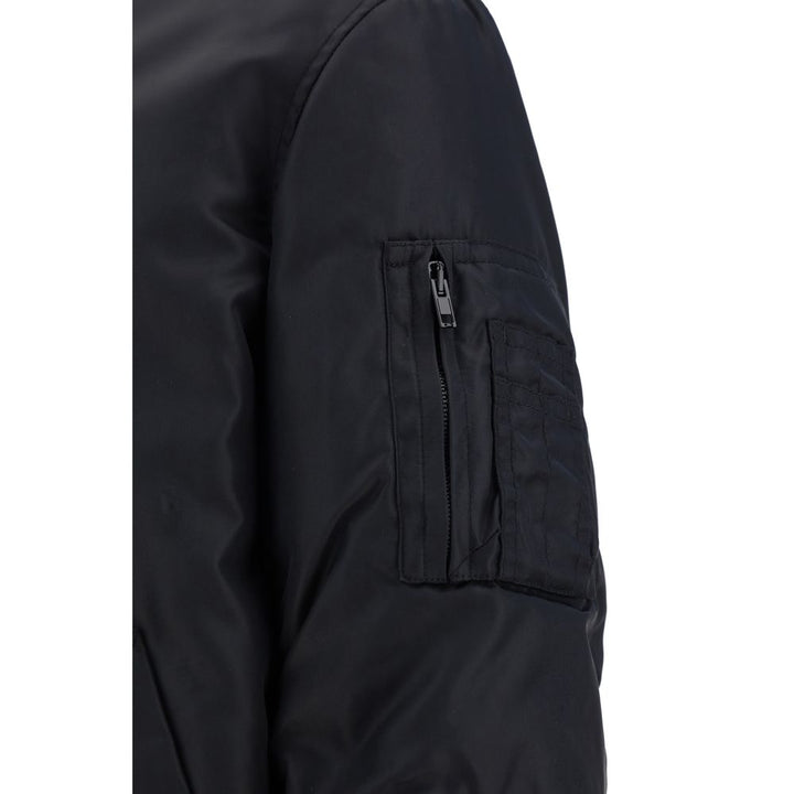 Men’s Moschino Black Polyamide Bomber