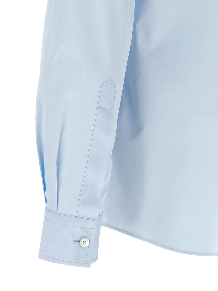 Moschino Blue Cotton Blouse