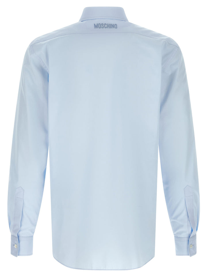 Moschino Blue Cotton Blouse