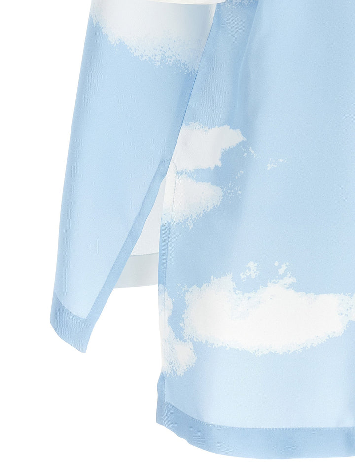 Moschino Multicolor Silk Blouse