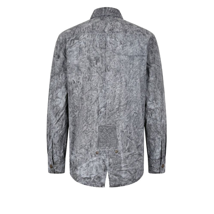 Men’s Mr&amp;mrs Italy Grey Viscose Men Shirt