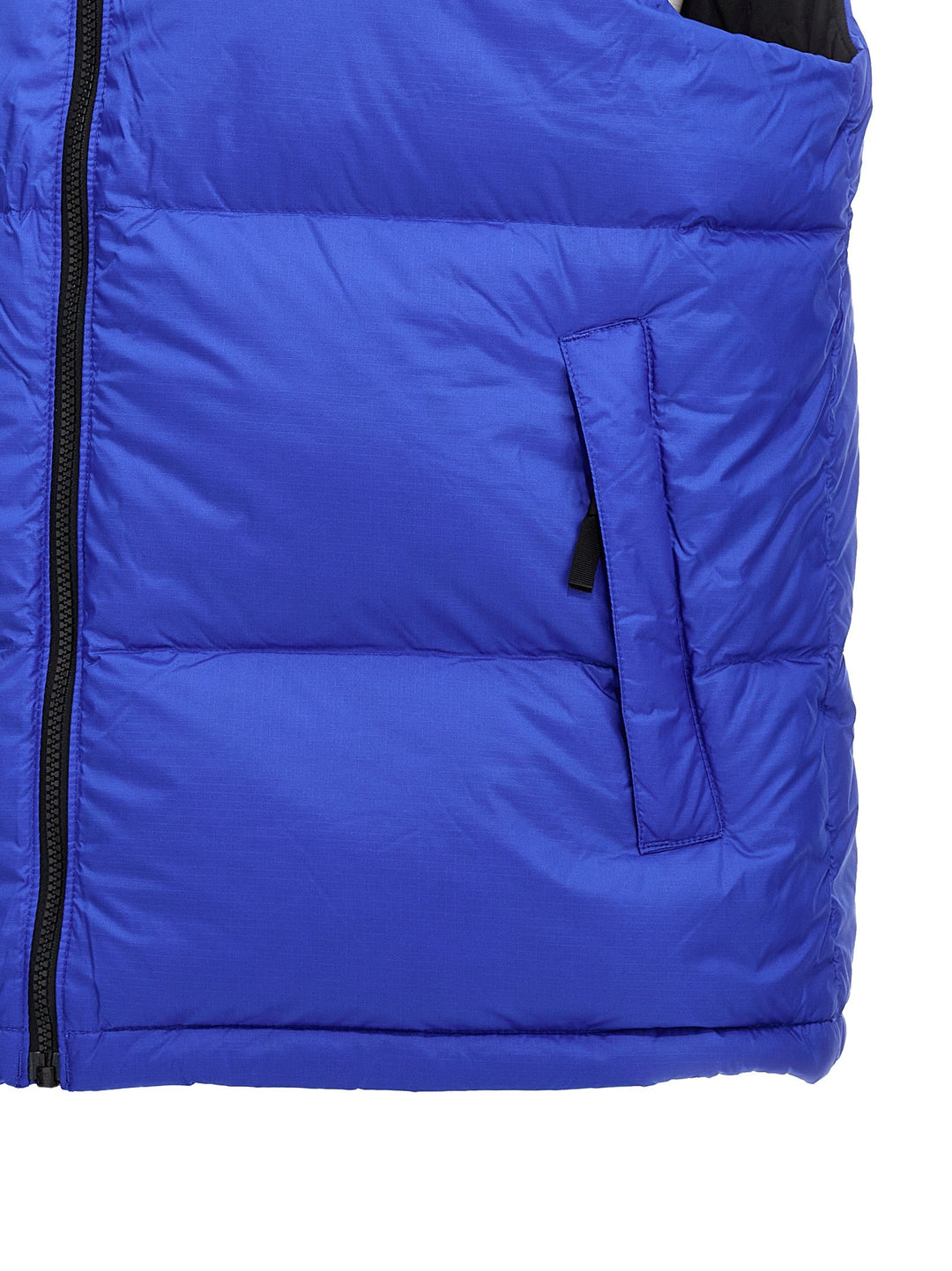 Men’s the North Face Blue Nylon Sleeveless Jacket