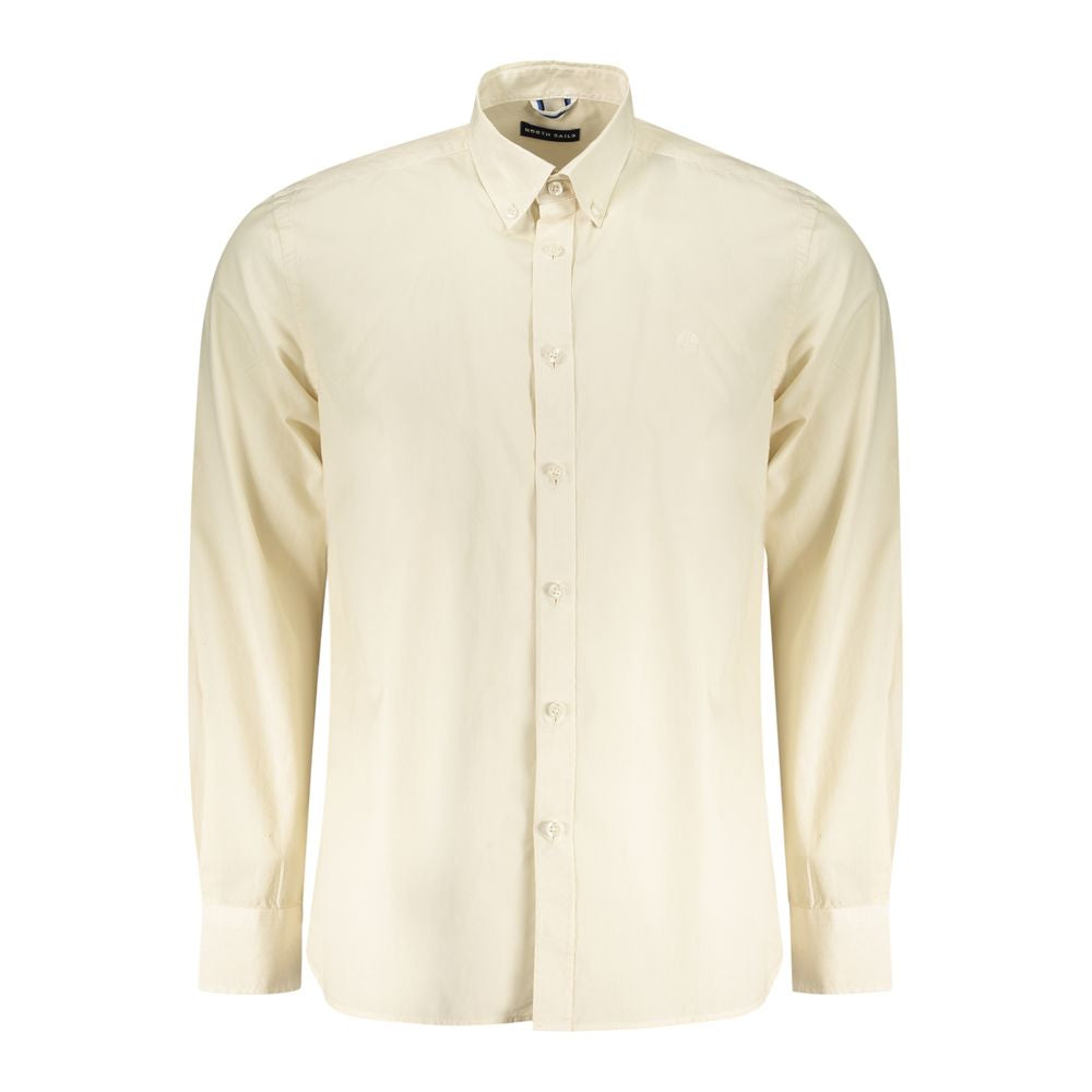 Men’s North Sails Beige Cotton Men Shirt