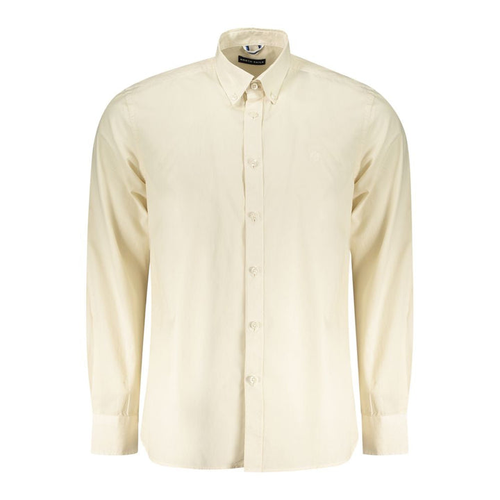 Men’s North Sails Beige Cotton Men Shirt