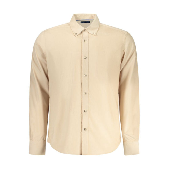 Men’s North Sails Beige Cotton Men Shirt