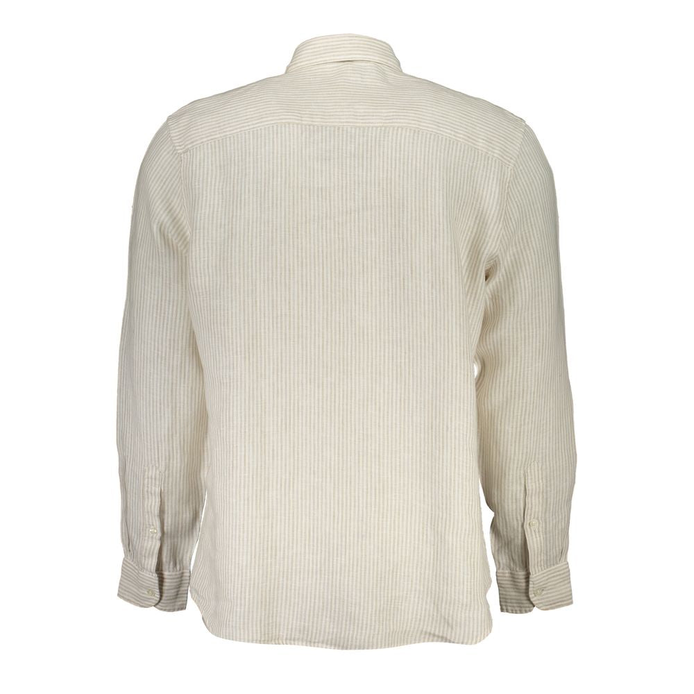 North Sails Beige Linen Men’s Shirt
