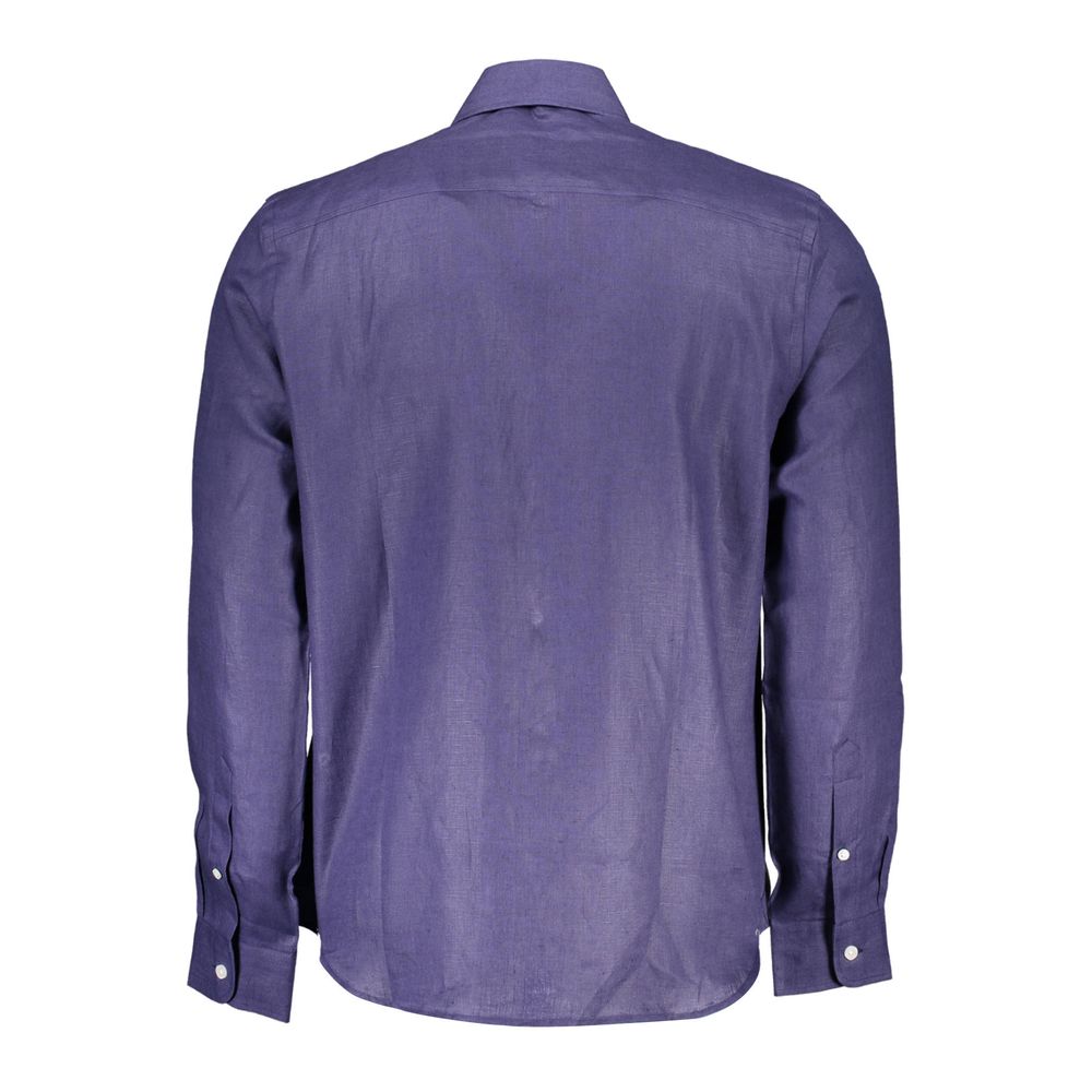 Men’s North Sails Blu Linen Men Shirt